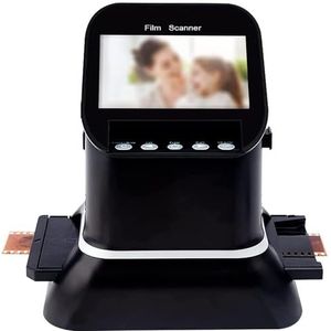 Digitale film- en diascanner, 120 hoge resolutie filmscanner met 4,3"" LCD-scherm, converteert 35mm, 135, 126, 127 negatieven en dia's naar digitale JPEG, fotoconverter