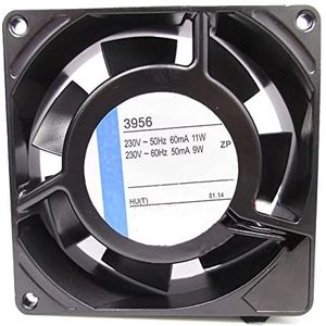 LMNCBVYA 92mm AC230V Silent Fan - 50/60Hz 2-Pin, 11/9W, Efficient & Quiet Operation