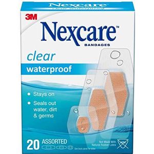 Nexcare Waterdichte Bandages, gesorteerd 20 ct