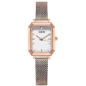 RORIOS Dames Horloges Analoge Kwarts Horloges met Roestvrij Stalen Mesh Armband Casual Polshorloges Women Watches