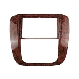 Voor Voor Tahoe Voor Suburban Voor Silverado Voor Avalanche 2007-2012 9 Inch Autoframe Fascia-adapter Radio Dashboardmontagepaneelkit Auto Fascia Radio Paneel(WOODEN)