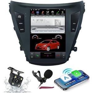 Android 15 Autoradio Navi voor H-yundai Elantra (2014) 10.4 ""Touchscreen Car Multimedia Player met draadloze carplay GPS-navigatie Bluetooth 5.0 HIFI FM 5G-WiFi SWC DSP MIC,6g+128g