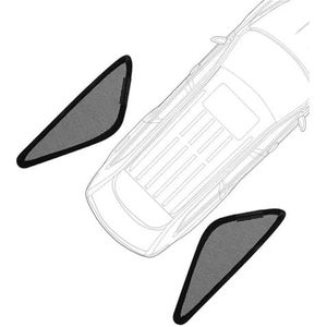 Zonneschermen Voor Nissan Voor Note 2013-2020 Magnetische Zonneklep Auto Zonneklep Voorruit Gordijnen Zomer Venster Zonneklep Zonnescherm(Triangular Window)
