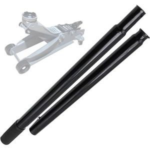 Horizontale hydraulische krikhendel Jack-paalhendel Auto-auto-krikaccessoires 3 Tons - Black - (Upper Section + Lower Section)