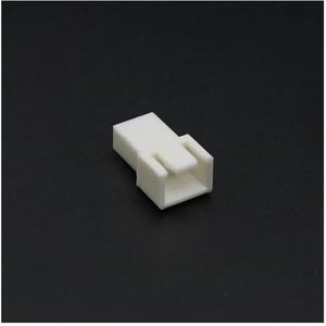 ChunLK 2540 3-pins mannelijke ventilatorconnector zwart/rood/witte behuizing met 3 stuks aansluitingen - 10 stuks(White 3pin male)