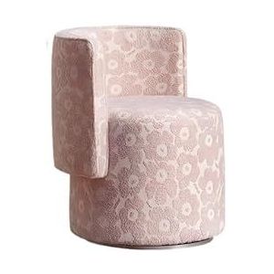 Lichte Luxe Slaapkamer Make-up Stoel, Retro Eenvoudig Ontwerp(Pink)
