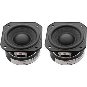 Luidsprekerschijf voor alle respect 2 inch fullrange luidsprekerunit 4 Ohm 10-20W 55 mm rubberen rand for doe-het-zelf thuisaudio