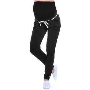 MijaCulture Casual zwangerschapsbroek zwangerschapsbroek/zwangerschapsmode Monika 9081, zwart, M