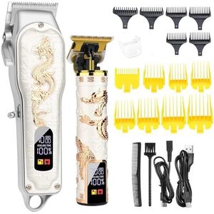 Tondeuses voor mannen, 2 stuks tondeuse voor mannen, T-Blade Trimmer Set Professionele Kapper Tondeuse Kapper Tondeuse