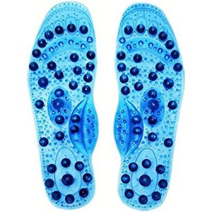 Massagetherapie-schoeninlegzool for mannen en vrouwen, verlicht voetvermoeidheid, ontspant de voetzoolspieren werkt tegen plantaire fasciitis(2 Pair,L 27.5CM(41 45))