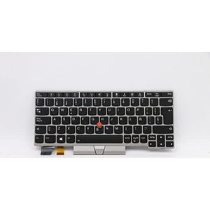 Lenovo Keyboard BL Silver Spanish, FRU01YP850