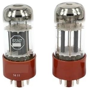 Vacuümbuis 6SN7GTB 6SN7 vervangt 6SN7GT 6N8P 6H8C CV181 Audio Tube Amplifier Kit voor Viervoudig (2 stuks Matched Pair)