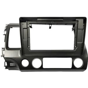 Auto Auto DVD Frame Audio Dash Trim Kits Facia Panel Radio Speler Scherm 2 Din Voor Civ Ic Sedan 2006 2006 2008 2009 2010 2011 Linker Stereo Accessoires(10,1 inch framekoord)
