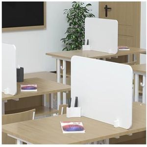 Bureauverdeler, Bureau-privacyverdelers, bureau-privacyverdeler in meerdere maten, veelkleurig(40X30cm)