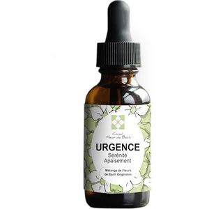 Bach Flowers HELPT - NOODSTAAT - Om u te helpen in alle stressvolle en pijnlijke situaties. 30 ML (DRUIPACCOUNT)