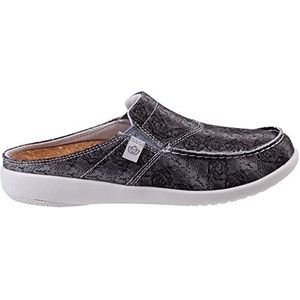 Spenco Siesta Snake Clog voor dames, Zilver Grijs, 36 EU