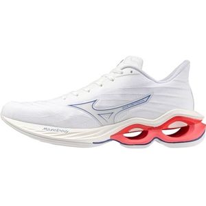 Mizuno Wave Creation 25 hardloopschoen voor dames, Wit Parel Blauw, 36.5 EU