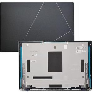 WANGHUIH Achterdeksel met LCD-achterdeksel en schermscharnieren, compatibel met ASUS ZENBOOK S16 UM5606 UM5606KA laptop
