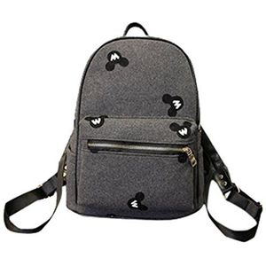 yk8fass Gedrukte kanten taille jurk bz-6041, Rood, S