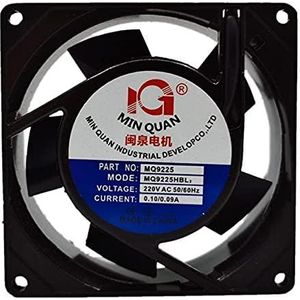 LMNCBVYA MQ9225HBL2 92mm Cooling Fan - 0.10/0.09A 92×92×25mm Computer Fan for Optimal Airflow and Cooling Solutions