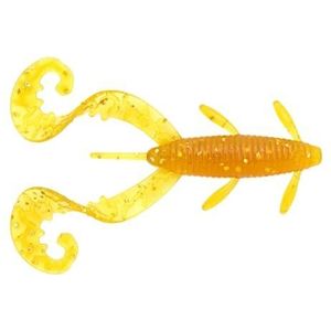 Reins G-Tail Twin Grub 2"" 5,2 cm motorolie Gold FLK.