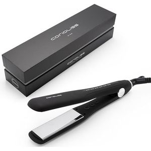 Corioliss stijltang | stijltang voor vrouwen | titanium platen en curling voor fijn haar | professioneel ijzer met temperatuurregeling (C-wide)