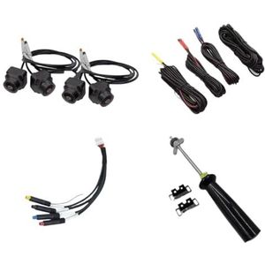 Achtercamera 360° Panoramische Autocamera 3D AHD 720P 1080P Voor Android-radio 360APP Accessoires Met Gatopener(3D AHD 720P)