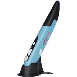 Lychee Draadloze Pen Muis,2,4 GHZ USB Draadloze Optische Pen Muis 500/1000 DPI Verstelbare Handschrift Mini Muizen voor PC Laptop Notebook Computer Mac (Blauw 01)