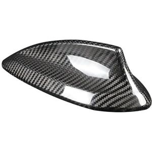 Audio- & videoantennes voor auto 3K Auto Haaienvin Antenne Cover Geschikt Voor BMW F30 F35 F80 M3 G20 G30 G38 F90 M5 G11 G12 F22 F87 M2 F32 F36 F82 M4 Autoradio Antenne(Black Carbon)