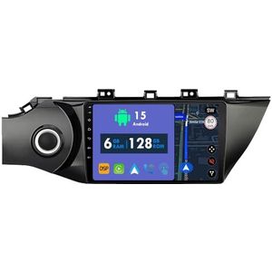 RoverOne Autoradio GPS voor Kia K2 Rio 2017 2018 Carplay Android Auto Stereo Hoofdeenheid Bluetooth WiFi Radio Speler Sat Navigatie