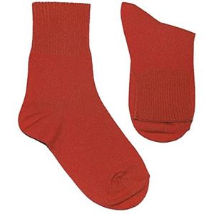 Weri Spezials Dames gezondheidssokken diabetici-sokken in 20 moderne effen kleuren, met zachte rand zonder rubber van katoen.