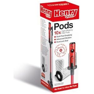 Numatic 915744 Henry Quick Pods, microvezel 3-laags filtratie