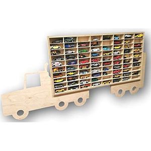 Dekoralove for Hot Wheels Display Case Matchbox Opbergkast Plank Vrachtwagen Muur Mount Rack Voor 80 Auto's