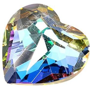 Prisma's en caleidoscoop component van kroonluchter met facetgeslepen prisma, van kristalhart, kleur AB, decoratie voor thuis, optische kits voor wetenschapsklasse (kleur: 1 x AB Color)