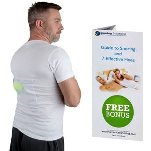 Stop Snurken - T-Shirt - Gezondheid Expert Aanbevolen - Voor Rug Snurkers