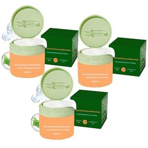 100 stuks hydraterende wattenschijfjes - anti-verouderings- en verhelderende tonerpads voor een egale teint, vermindering van doffe huid en een grondig verbeterde stevigheid (3pcs)