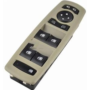 Electric Power Window Switch Button OEM 254000015R Elektrische Raambediening Schakelaar Voor Fluence 2008-2016 7700817337 25400000 809610006R(Beige)