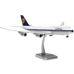 Kunststof ABS-assemblagemodel Op Schaal 1:200 Van Het Lufthansa-vliegtuig B747-8