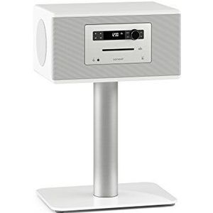 sonoro HiFi wit - high-end 3-weg hifi-stereo-muzieksysteem met Bluetooth, optische digitale ingang, FM/DAB/DAB+ radio, CD, vooraf geïnstalleerde meditatie- en relaxinhoud