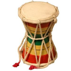Whitewhale Damaru Indian Folk Percussie Muziekinstrument
