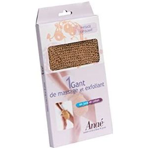 Riffi Indian Vlas/Katoen Massage Mitt