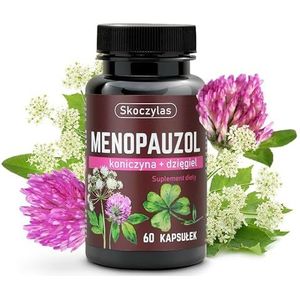 Menopauzol - Voedingssupplement - Capsules - 60 Stuks - Rode Klaver en Engelwortel