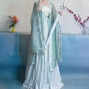 AJOHBM Halloween Fairy Cosplay Kostuum Elegante Vrouwen Retro Prom Jurken Oude Vrouwelijke Klassieke Prinses Chinese Tang