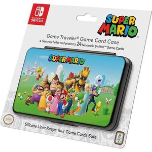 RDS Nintendo Switch Gamekaarthoes - Super Mario - bevat 24 speelkaarten en 4 microSD-kaarten, veelkleurig, Meerkleurig