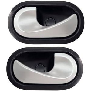 Auto interieurdeurgrepen Voor Master Voor MK3 2010 2011 2012 2013 2014 2015 2016 2017 2018 2019 2020 Binnendeurgreep(1 Pair Silver)
