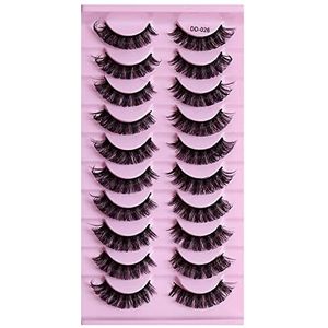 UK Lash Russen Grote Volume Grafts Bevrijdt 10 paar Multi Layer Dikke Imitatie Lege Dozen 25mm