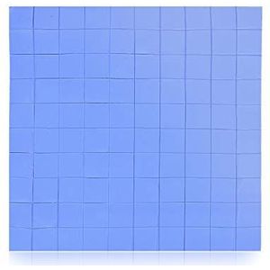SANTOO 100 x 100 x 1,0 mm thermische geleidbaarheid siliconen pad voor CPU/GPU/LED/IC/SSD chipset koeling, thermische pad efficiënte warmtegeleiding