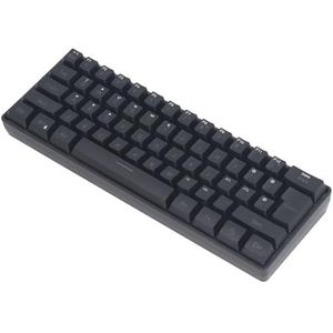 Saluaqui 3 MODE Toetsenbord Stil 61 Toetsen met RGB -achtergrondverlichting voor Laptop Telefoontablet - , 2.4G Draadloos, Bedraad Connectiviteit Zwart (BLACK)
