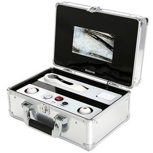 9 inch HD-scherm 50x/200x haarvergroter Professionele haar- en huidanalysator Draagbare hoofdhuidscanner Follikeldetector(7 inch)