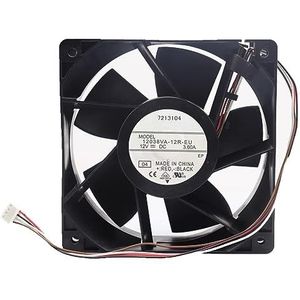 LMNCBVYA DC 24V 3.60A 12038 12cm 4-Wire Large Air Volume Fan for Servers and Chassis